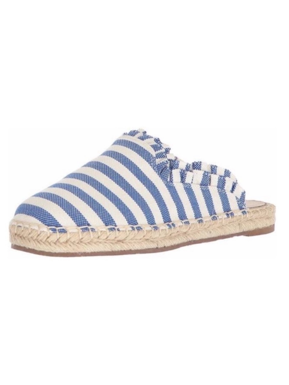 Kate Spade Laila Striped Espadrille Mule Size 6